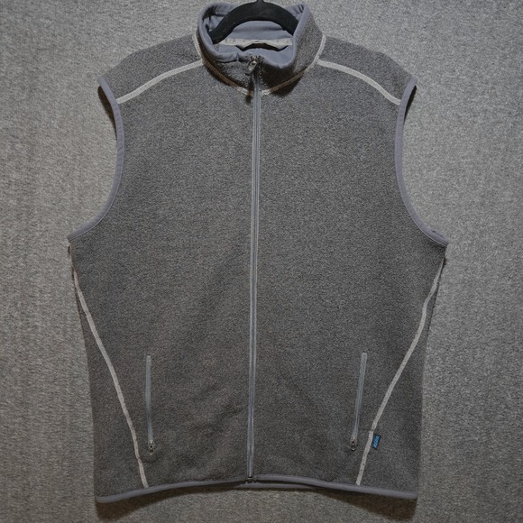 Kuhl Other - Kuhl Alpaca Fleece Full Zip Grey Gorpcore Vest Size Large Outdoor Hiking
